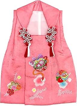 ★ご売約★三歳お祝い着物被布コート 絞り 刺繍 楽天市場】七五三 着物 3歳 レンタル 七五三 3歳 被布 セット